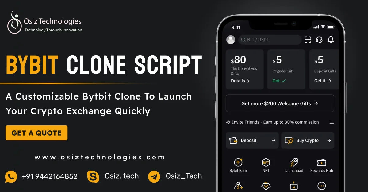 ByBit Clone Script - Start Your Crypto Exchange Platform Similar to Bybit
